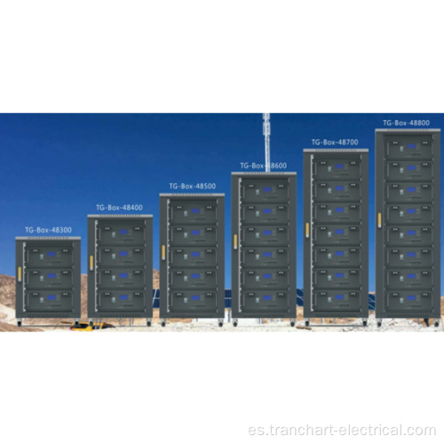 Sistema de almacenamiento de energía de la batería de litio